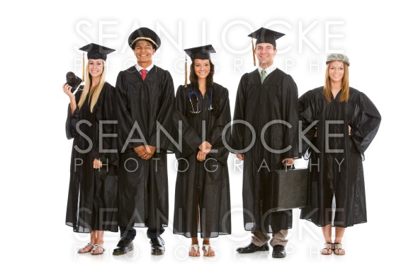 Graduation: Group of Graduates as Various Occupations - Sean Locke ...